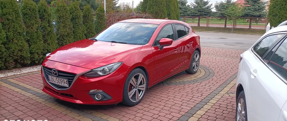 Mazda 3 cena 49000 przebieg: 96000, rok produkcji 2016 z Żnin małe 46
